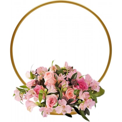 Metallic Hoop Wedding 35 cm