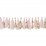 Tassel Garland - Pink & Gold
