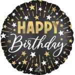 Black Silver Gold HBD