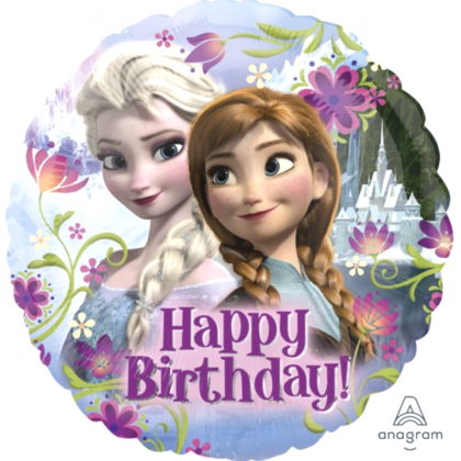 Standard Frozen Happy Birthday Foil Balloon S60 Pa