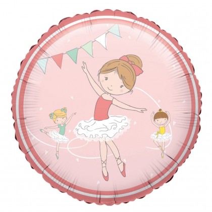 S40 Standard Little Dancer Foil Balloon S40 Packag