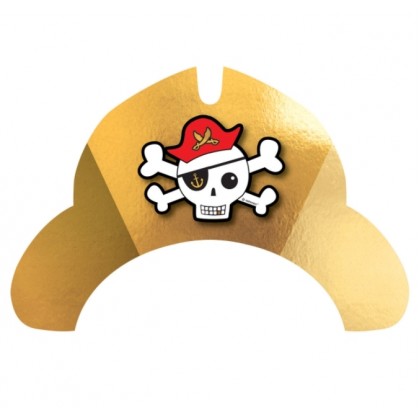 8 Party Hat Pirates Map