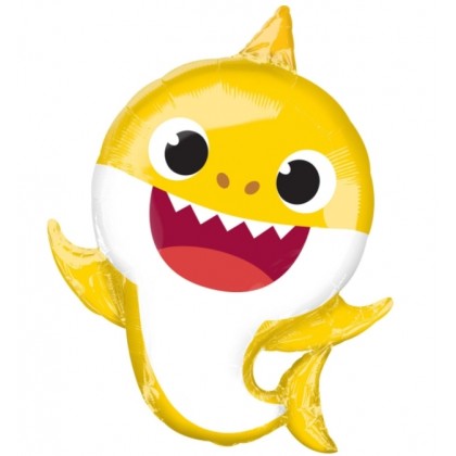 SuperShape Baby Shark Foil Balloon P38 Packaged 53