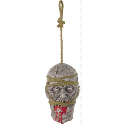 ZOMBIE HANGING HEAD PROP