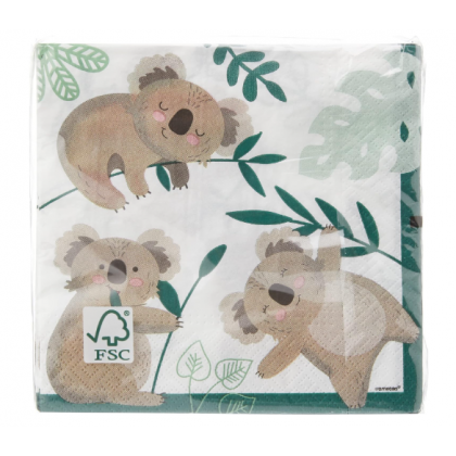 16 Napkins Koala 33 x 33 cm