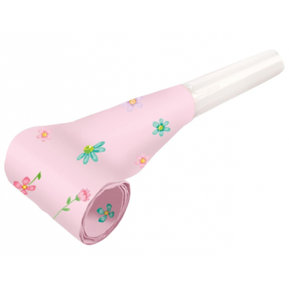 8 Blowouts Beautiful Horses Plastic / Paper 30 cm