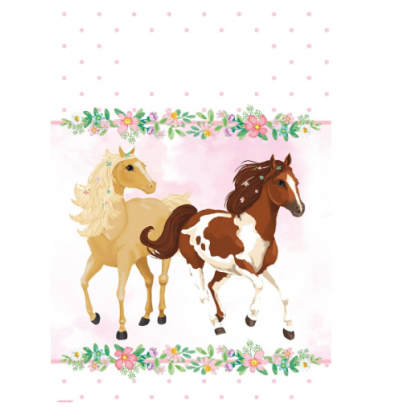 8 Paper Bags Beautiful Horses