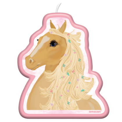 Character Candle Beautiful Horses