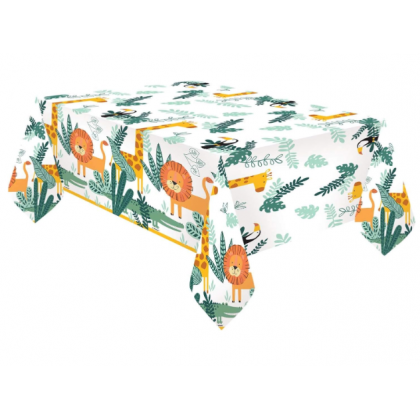 Paper Tablecover Get Wild 120 x 180 cm