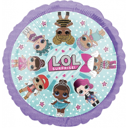 Standard LOL Surprise Foil Balloon S60 Packaged 43