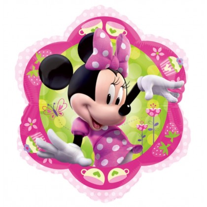 Junior Shape Minnie Foil Balloon S60 Packaged 46 c