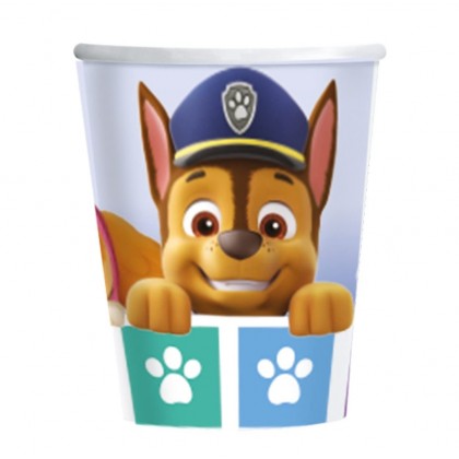 8 Cups Paw Patrol 2022 Paper 250 ml