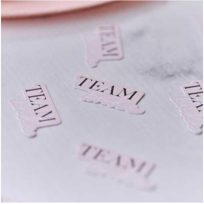 Confetti - Team Bride Disc