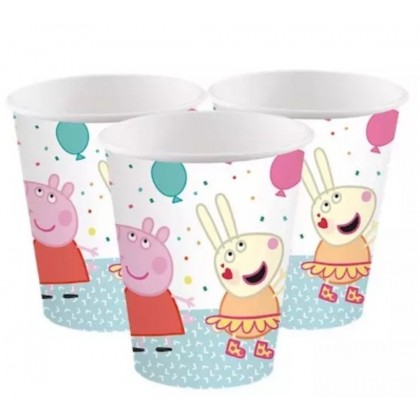 8 Cups Peppa Pig 250 ml