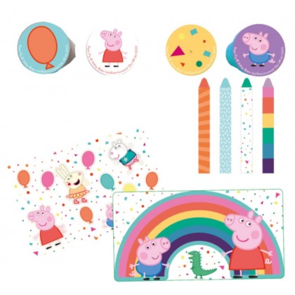 Stationery Pack Peppa Pig Plastic / Paper 16 P