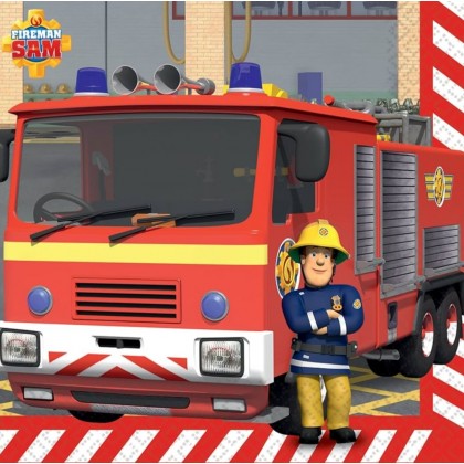 16 Napkins Fireman Sam 33 x 33 cm