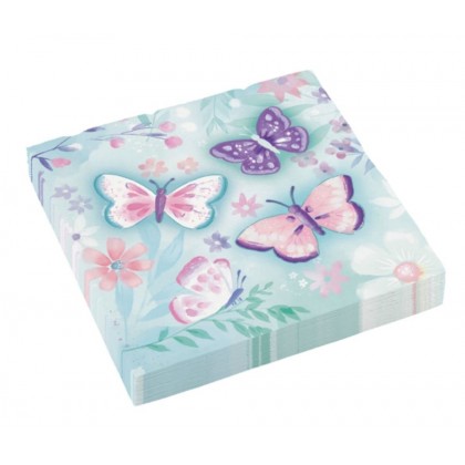 16 Napkins Flutter 33 x 33 cm