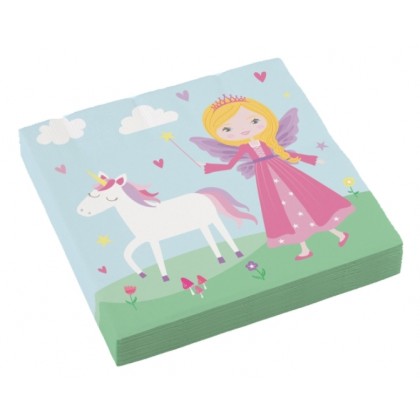 20 Napkins Princess 33 x 33 cm