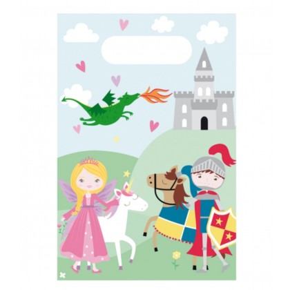 8 Paper Bags Princess & Knight