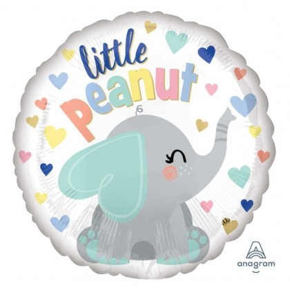 S40 Standard Little Peanut Foil Balloon S40 Packaged 45 cm