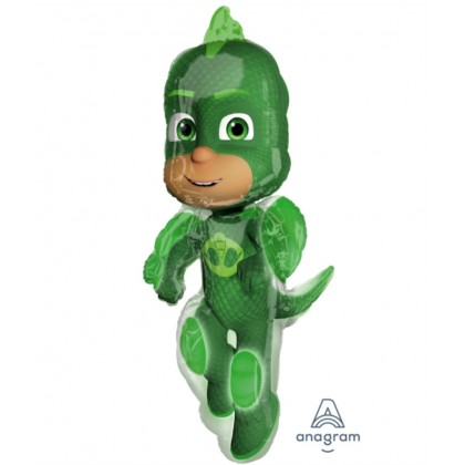 SuperShape PJ Masks Gekko Foil Balloon P38 Package