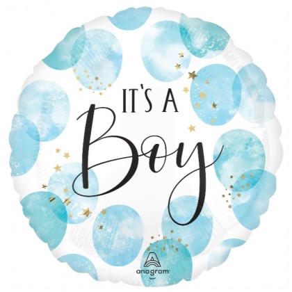 S40 18C HX BABY BOY BLUE WATERCOLOR