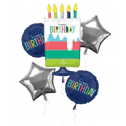 P75 BOUQUET MODERN BIRTHDAY