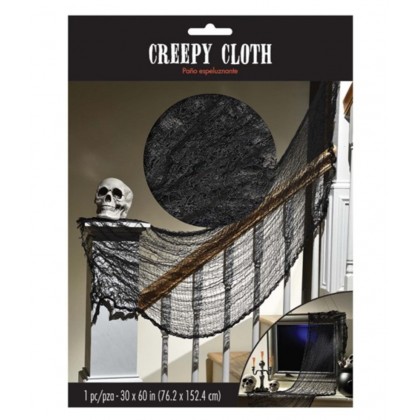 HALLOWEEN CREEPY CLOTH - BLK
