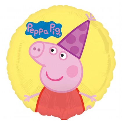 Standard Peppa Pig Foil Balloon S60 Packaged 43 cm
