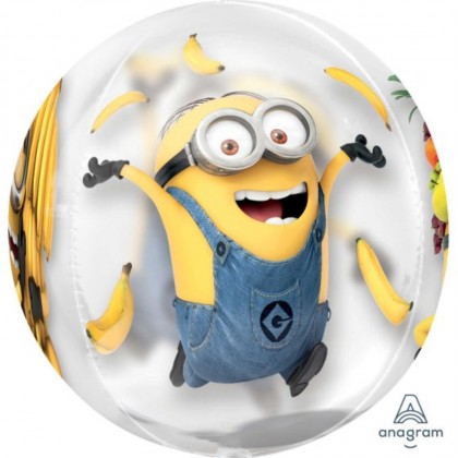 Orbz Despicable Me Foil Balloon G40 Packaged 38 cm