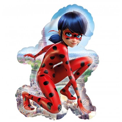 SuperShape "Miraculous" Foil Balloon, P38, packed