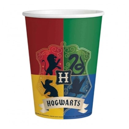 8 Cups Harry Potter Paper Houses 250 ml