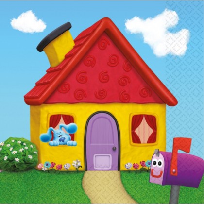 16 Napkins Blue's Clues 33 x 33 cm