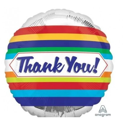 S40 18C Hx Thank You Striped Colors