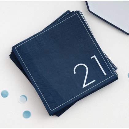 Napkin - 21 - Blue