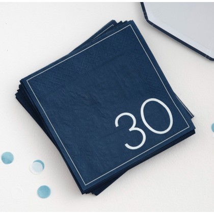 Napkin - 30 - Blue