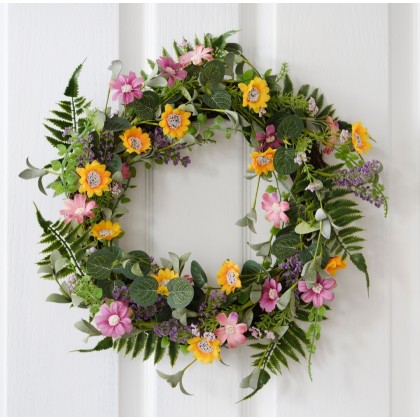 Wreath - Spring Floral Wreath
