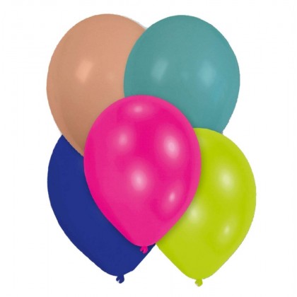 10 Latex Balloons Fashion assorted 27.5 cm / 11"