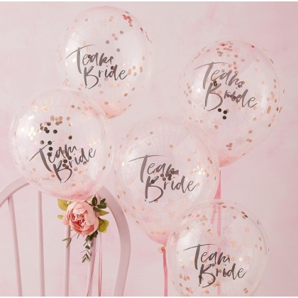 Balloons - Confetti Balloons - Team Bride