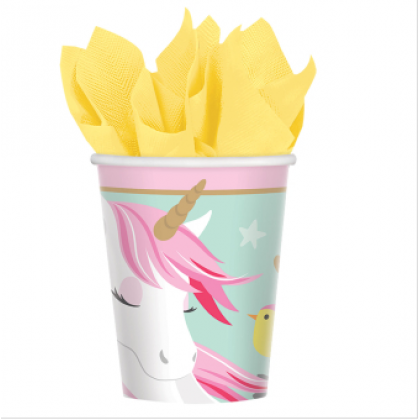 8 Cups Magical Unicorn Paper 250 ml