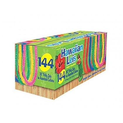 36" Boxed Poly Lei Asst. (144 per box)