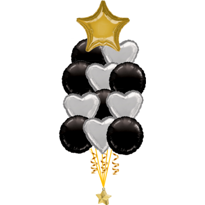 Balloon Centrepiece (13 Foil)