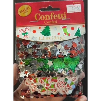 CHRISTMAS VALUE CONFETTI FOIL