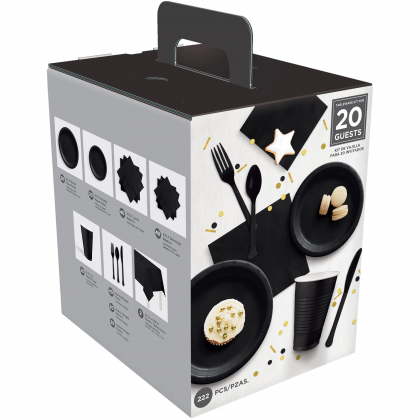 Tableware Kit - Jet Black